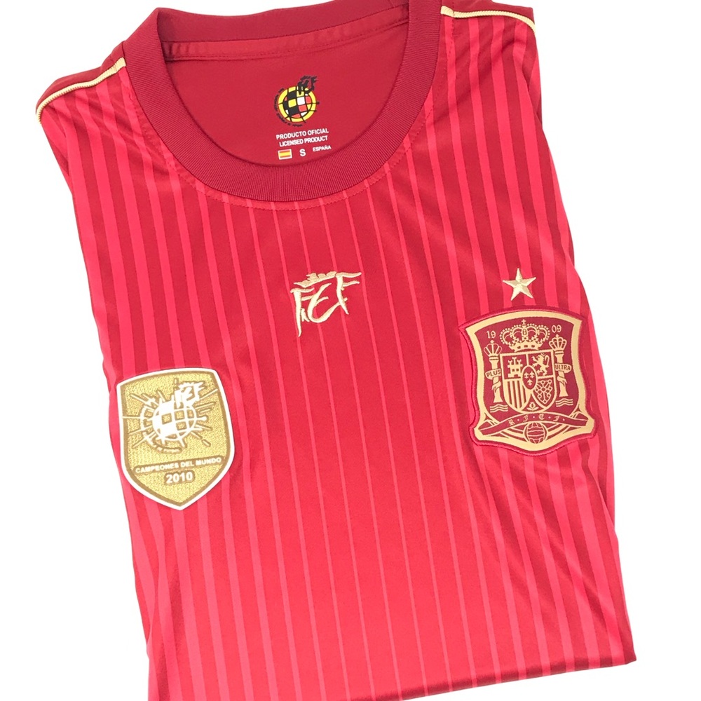 Spain Vintage National Team Jersey *World Cup 2010